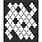 RONRON DESIGNS RONRON DESIGNS TAPISSERIE 3.5x4 STENCIL