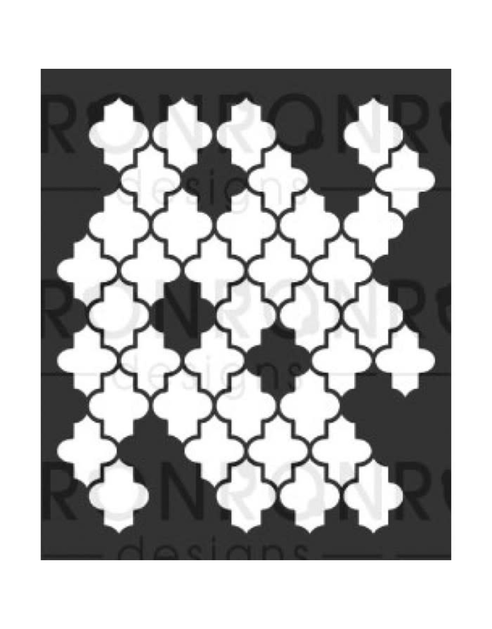 RONRON DESIGNS RONRON DESIGNS TAPISSERIE 3.5x4 STENCIL