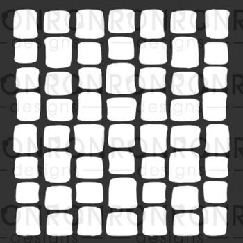 RONRON DESIGNS RONRON DESIGNS BLOCS 6x6 STENCIL