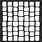 RONRON DESIGNS RONRON DESIGNS BLOCS 6x6 STENCIL