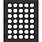 RONRON DESIGNS RONRON DESIGNS CERCLES IMPARFAITS 3.5x4 STENCIL