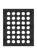 RONRON DESIGNS RONRON DESIGNS CERCLES IMPARFAITS 3.5x4 STENCIL