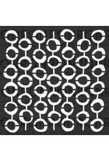 RONRON DESIGNS RONRON DESIGNS MARIKA LEMAY - CONNEXION 6x6 STENCIL