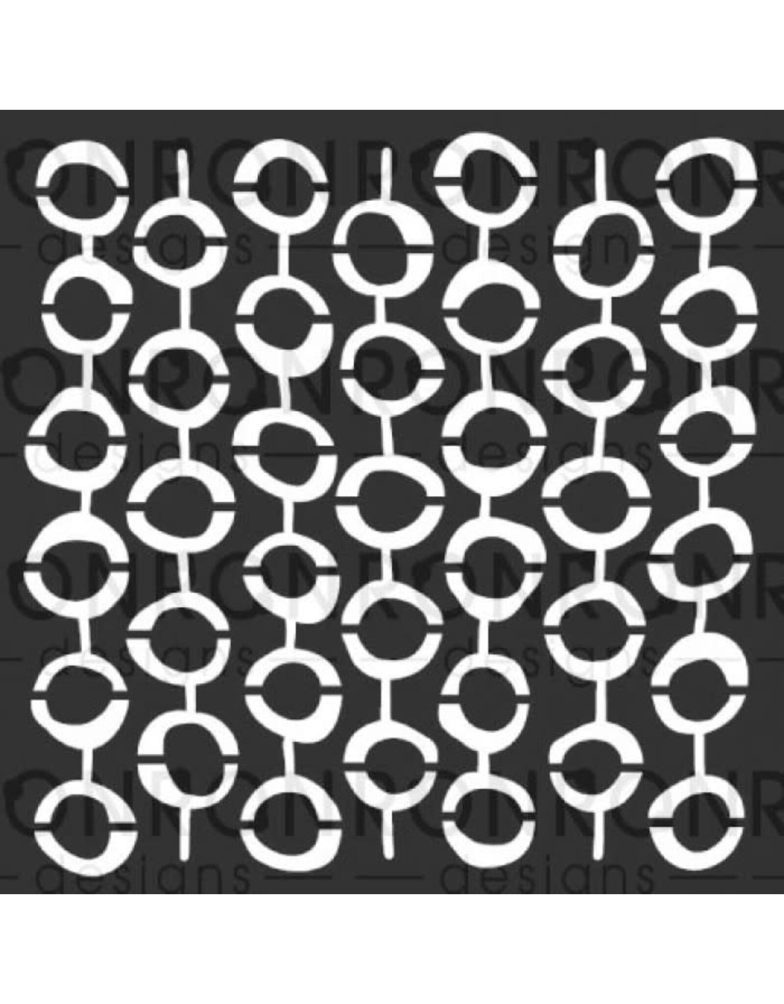 RONRON DESIGNS RONRON DESIGNS MARIKA LEMAY - CONNEXION 6x6 STENCIL