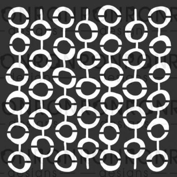 RONRON DESIGNS RONRON DESIGNS MARIKA LEMAY - CONNEXION 6x6 STENCIL