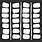 RONRON DESIGNS RONRON DESIGNS MARIKA LEMAY - BLOCS RÉTRO 2 6x6 STENCIL