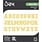 SIZZIX SIZZIX EILEEN HULL NORA ALPHABET THINLITS DIE SET
