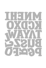 SIZZIX SIZZIX EILEEN HULL NORA ALPHABET THINLITS DIE SET