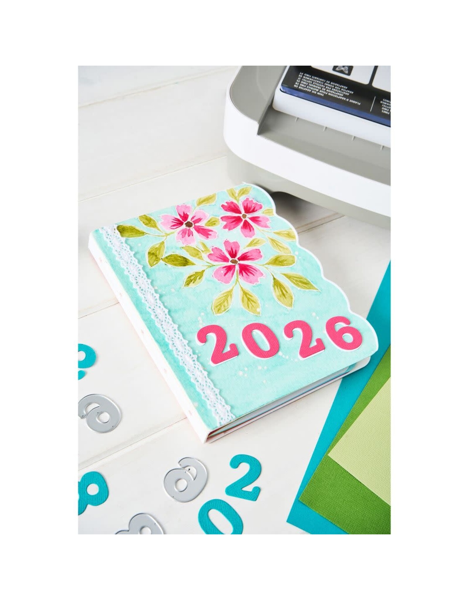 SIZZIX SIZZIX EILEEN HULL NORA NUMBERS THINLITS DIE SET