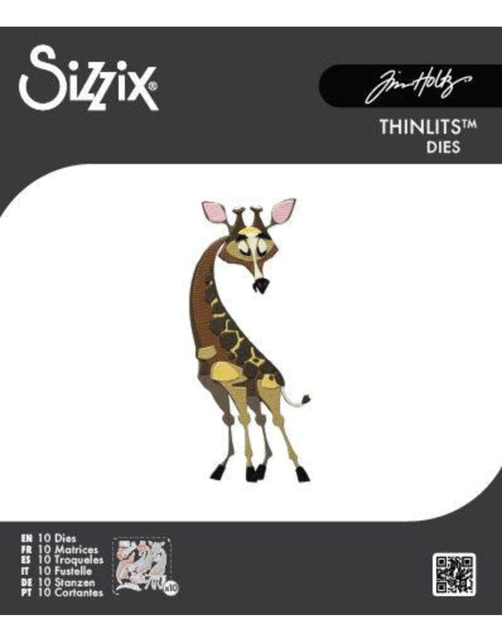 SIZZIX SIZZIX TIM HOLTZ THINLITS GERTRUDE MINI DIE SET