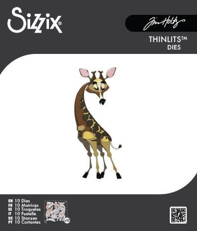 SIZZIX SIZZIX TIM HOLTZ THINLITS GERTRUDE MINI DIE SET