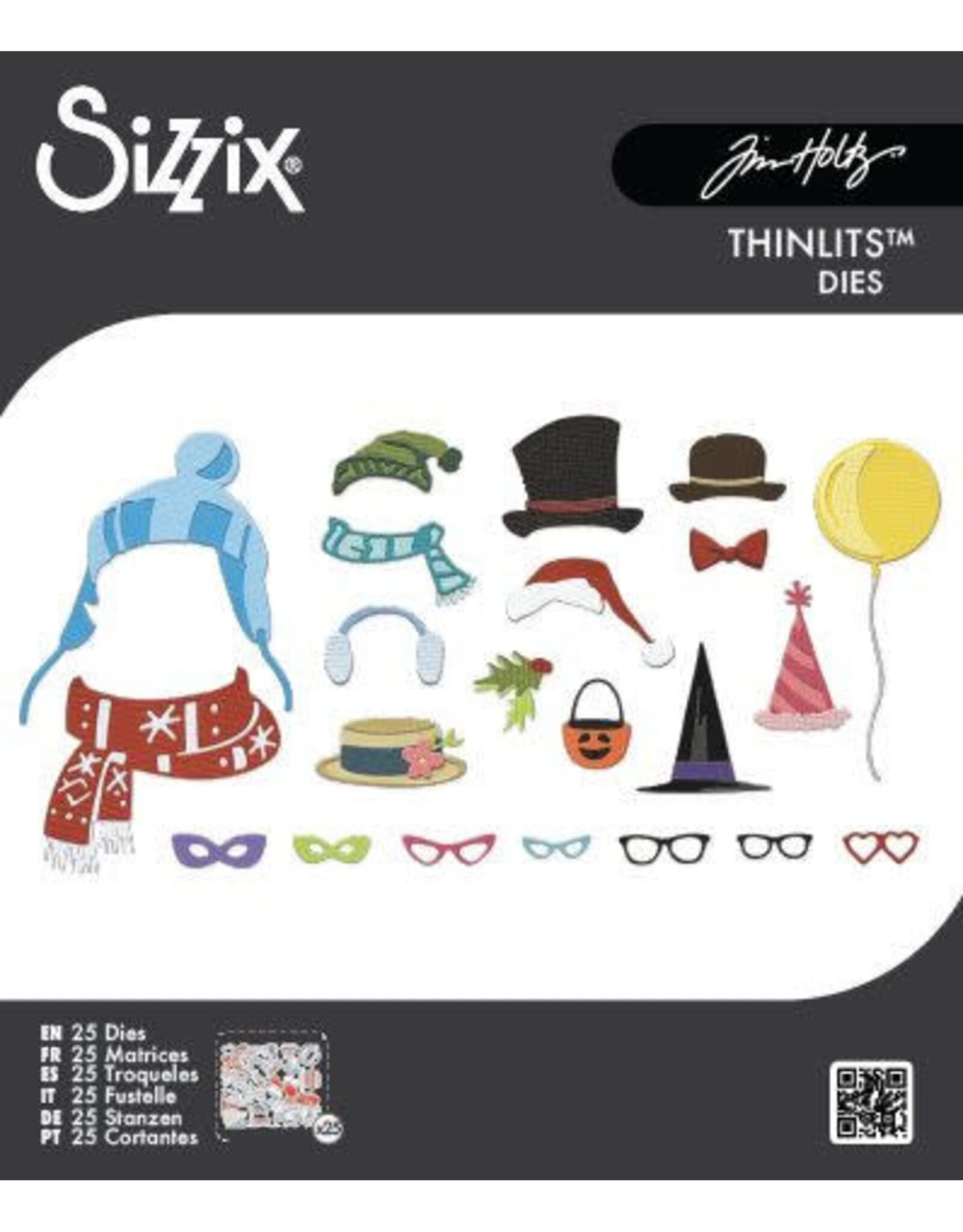 SIZZIX SIZZIX TIM HOLTZ THINLITS LARGE CLASSIC ACCESSORIES DIE SET