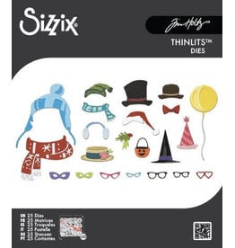 SIZZIX SIZZIX TIM HOLTZ THINLITS LARGE CLASSIC ACCESSORIES DIE SET
