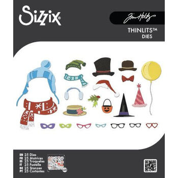 SIZZIX SIZZIX TIM HOLTZ THINLITS LARGE CLASSIC ACCESSORIES DIE SET