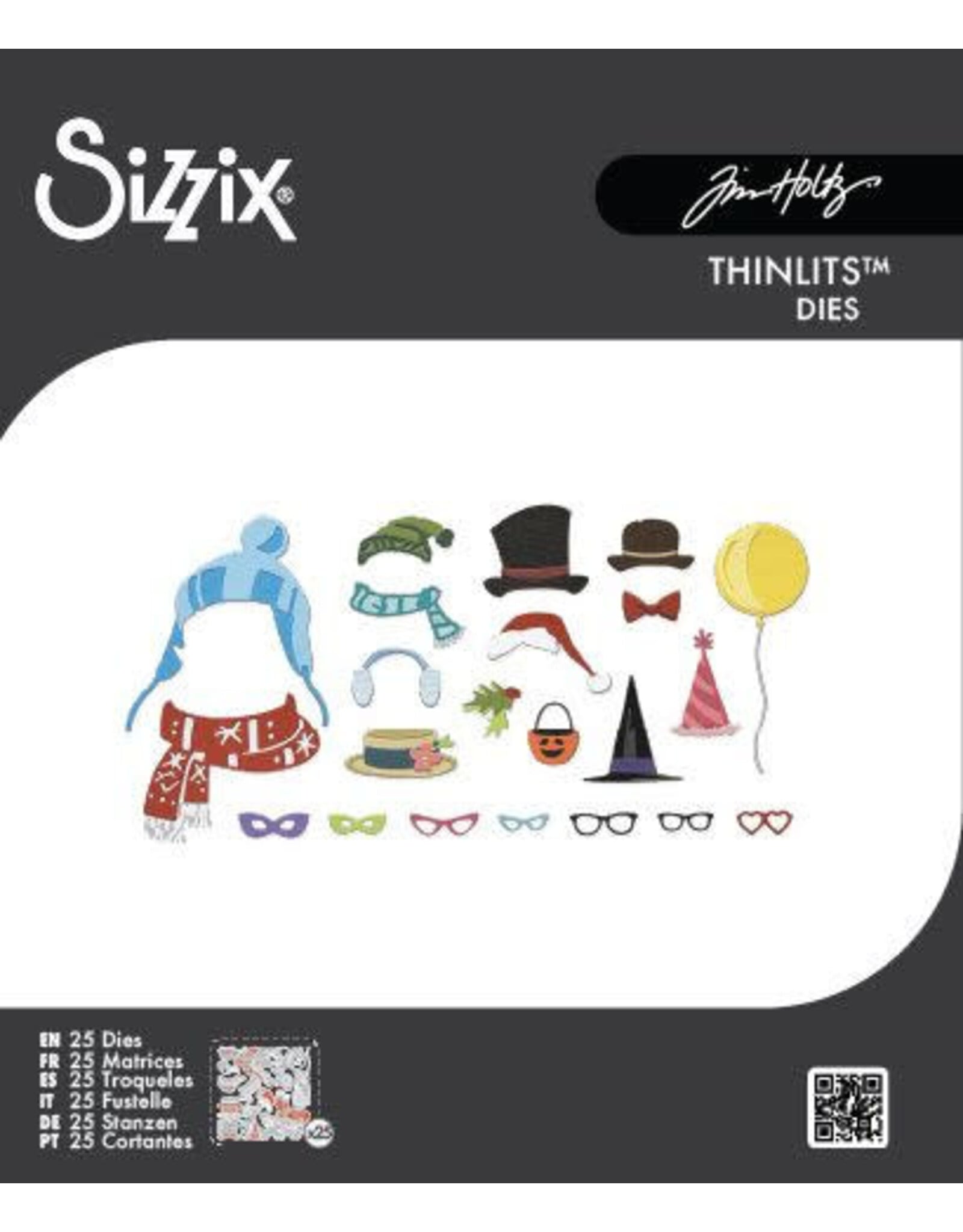 SIZZIX SIZZIX TIM HOLTZ THINLITS MINI ACCESSORIES DIE SET