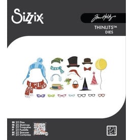 SIZZIX SIZZIX TIM HOLTZ THINLITS MINI ACCESSORIES DIE SET