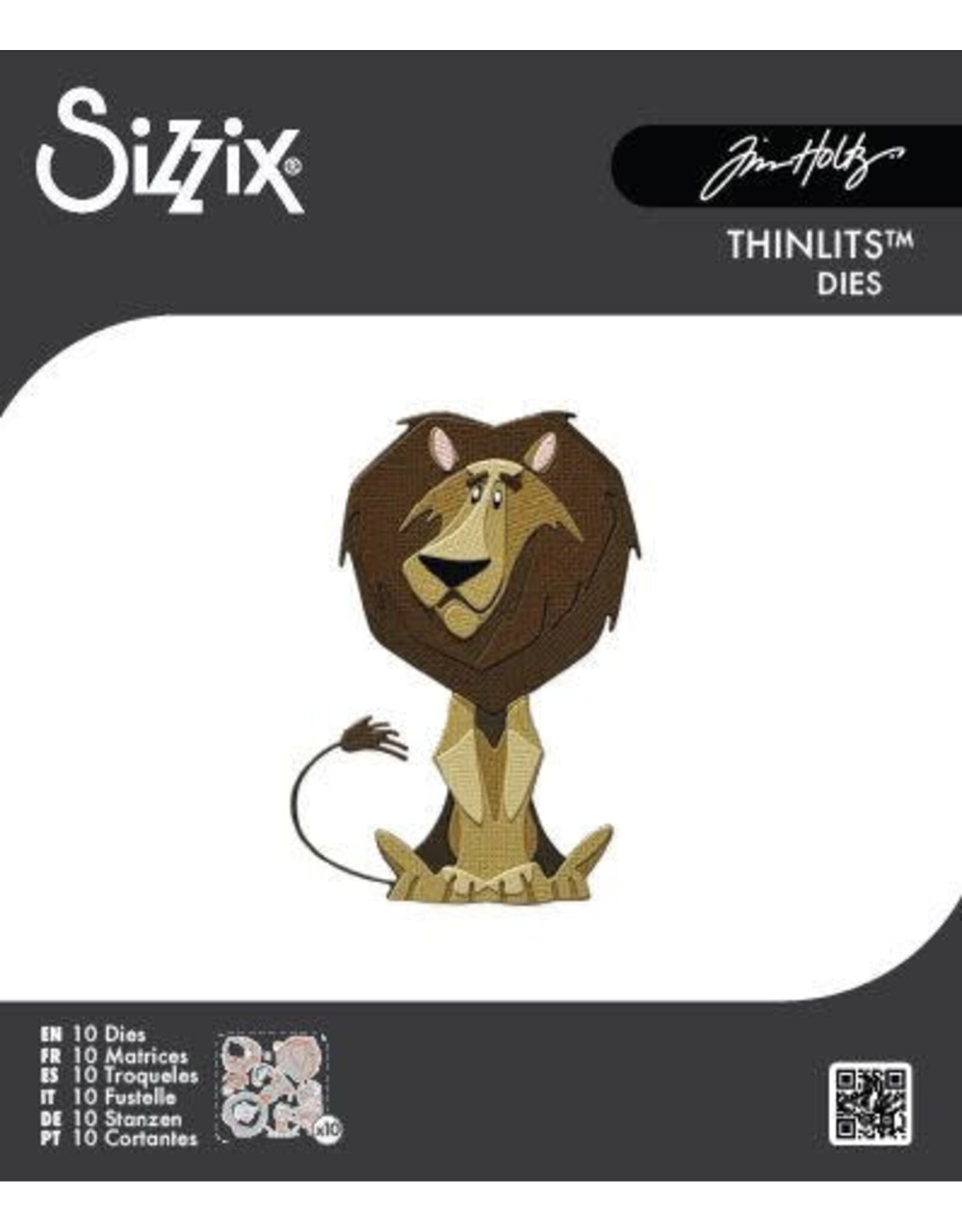 SIZZIX SIZZIX TIM HOLTZ THINLITS HARRISON MINI DIE SET