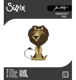 SIZZIX SIZZIX TIM HOLTZ THINLITS HARRISON MINI DIE SET