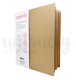 UNIQUELY CREATIVE UNIQUELY CREATIVE 8x10 KRAFT FLIP ALBUM