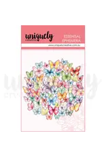 UNIQUELY CREATIVE UNIQUELY CREATIVE COLOURFUL BUTTERFLIES EPHEMERA
