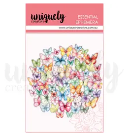 UNIQUELY CREATIVE UNIQUELY CREATIVE COLOURFUL BUTTERFLIES EPHEMERA
