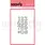 UNIQUELY CREATIVE UNIQUELY CREATIVE SERIF NUMBER DIE SET