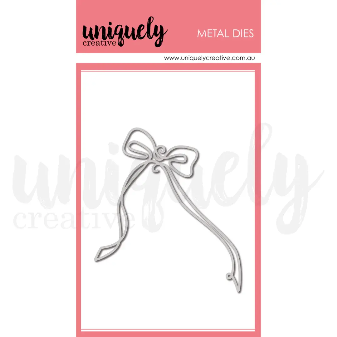 UNIQUELY CREATIVE UNIQUELY CREATIVE THE FINISHING TOUCH BOW DIE