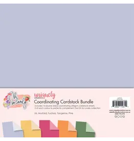 UNIQUELY CREATIVE UNIQUELY CREATIVE OH SO LOVELY 12x12 CARDSTOCK BUNDLE