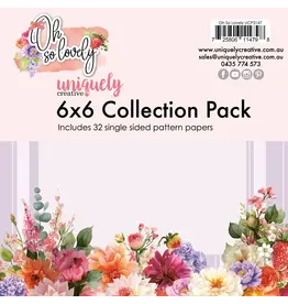 UNIQUELY CREATIVE UNIQUELY CREATIVE OH SO LOVELY 6x6 COLLECTION PACK