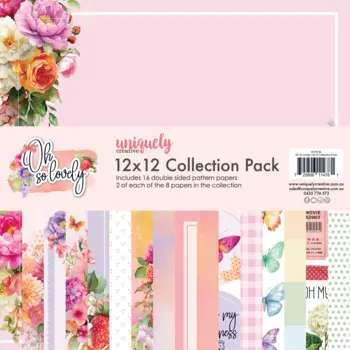 UNIQUELY CREATIVE UNIQUELY CREATIVE OH SO LOVELY 12x12 COLLECTION PACK