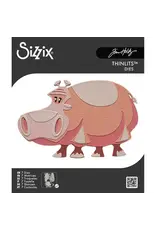 SIZZIX SIZZIX TIM HOLTZ THINLITS BERNICE COLORIZE DIE SET