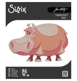 SIZZIX SIZZIX TIM HOLTZ THINLITS BERNICE COLORIZE DIE SET