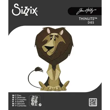 SIZZIX SIZZIX TIM HOLTZ THINLITS HARRISON COLORIZE DIE SET