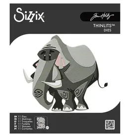 SIZZIX SIZZIX TIM HOLTZ CLARENCE COLORIZE THINLITS DIE 11PCS