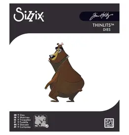SIZZIX SIZZIX TIM HOLTZ THINLITS DIE THEODORE COLORIZE