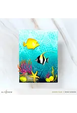 ALTENEW ALTENEW FLOURISHING CORAL 6x6 BACKGROUND STENCIL