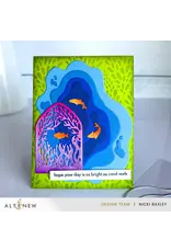 ALTENEW ALTENEW FLOURISHING CORAL 6x6 BACKGROUND STENCIL