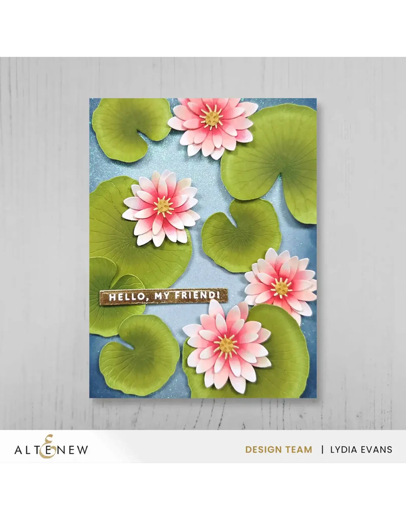 ALTENEW ALTENEW POND LILIES LAYERING DIE SET