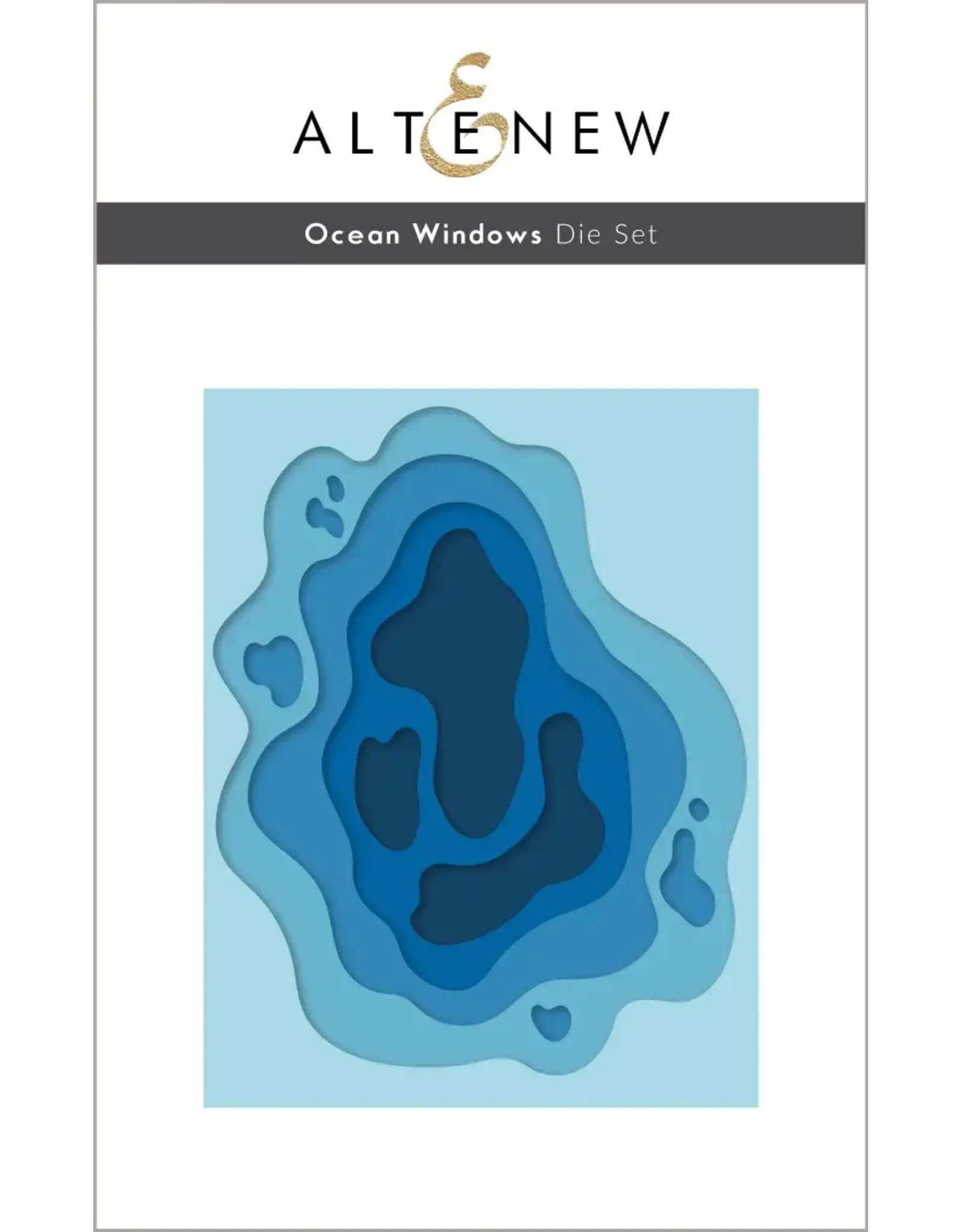ALTENEW ALTENEW OCEAN WINDOWS DIE SET