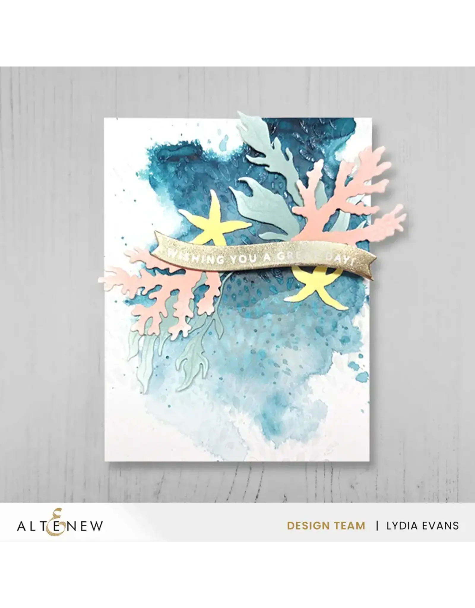 ALTENEW ALTENEW ONE-GO: SOLID SENTIMENT BANNERS DIE