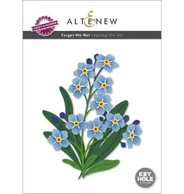 ALTENEW ALTENEW CRAFT-A-FLOWER: FORGET-ME-NOT LAYERING DIE SET
