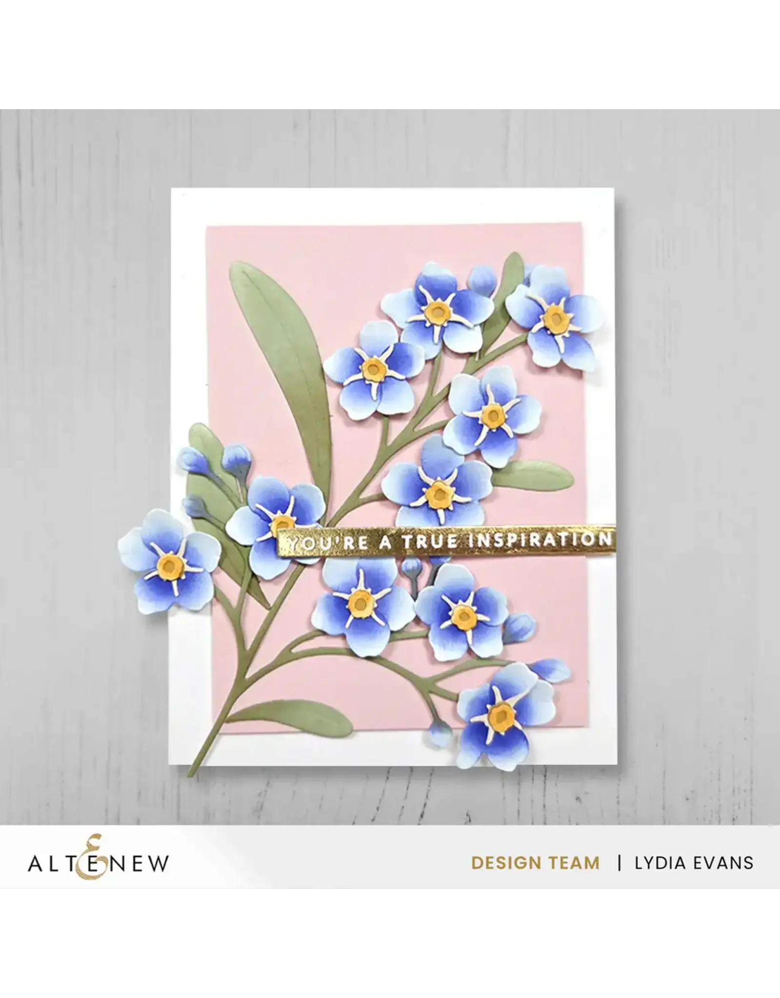 ALTENEW ALTENEW CRAFT-A-FLOWER: FORGET-ME-NOT LAYERING DIE SET