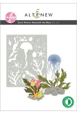 ALTENEW ALTENEW CREATIVE CUTS: ZERO-WASTE BENEATH THE BLUE DIE SET
