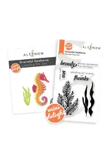 ALTENEW ALTENEW MINI DELIGHT: GRACEFUL SEAHORSE CLEAR STAMP & DIE SET
