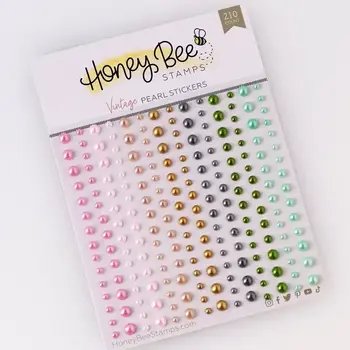 HONEY BEE STAMPS HONEY BEE STAMPS VINTAGE PEARL STICKERS
