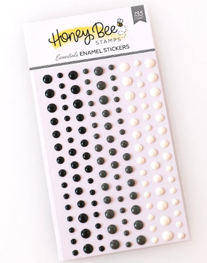 HONEY BEE HONEY BEE STAMPS ESSENTIALS ENAMEL STICKERS