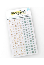 HONEY BEE HONEY BEE STAMPS SHIMMER AND SHINE ENAMEL STICKERS