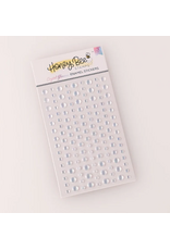 HONEY BEE HONEY BEE STAMPS CRYSTAL GLIMMER ENAMEL STICKERS