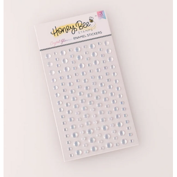 HONEY BEE STAMPS HONEY BEE STAMPS CRYSTAL GLIMMER ENAMEL STICKERS