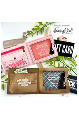 HONEY BEE HONEY BEE STAMPS LOVELY LAYERS: WALLET DIE SET